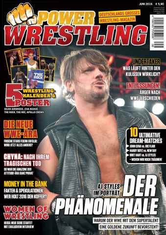 Power-Wrestling issue Juni 2016