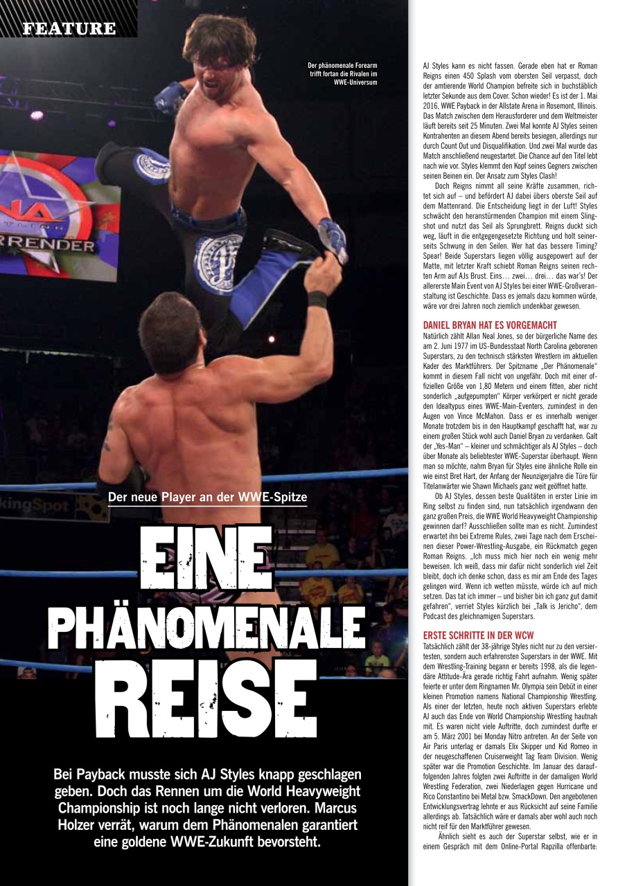 Power-Wrestling Preview Pages