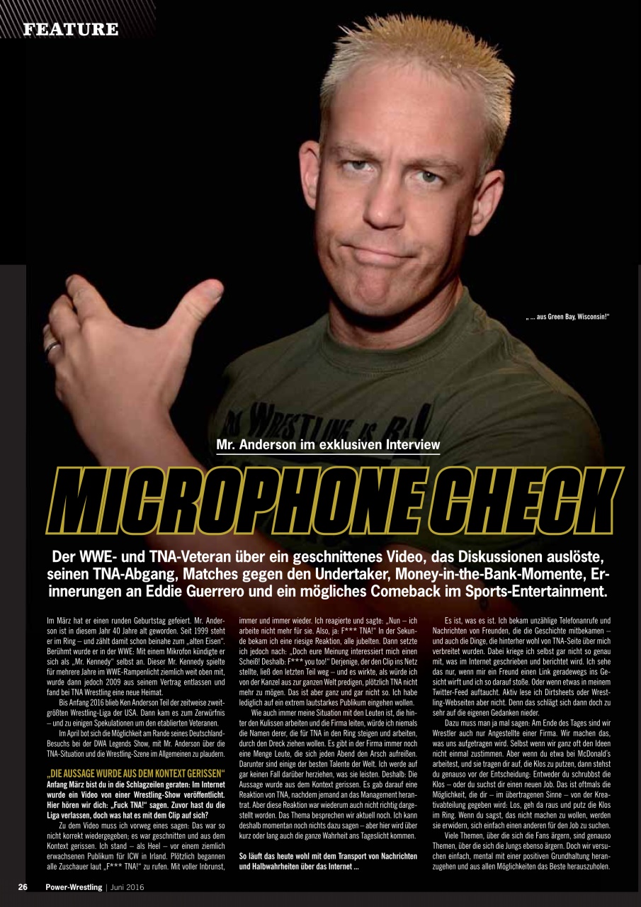 Power-Wrestling Preview Pages