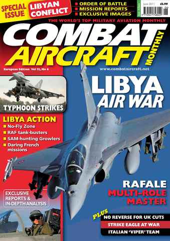 Combat Aircraft Journal issue European Edition - Vol 12 No 6