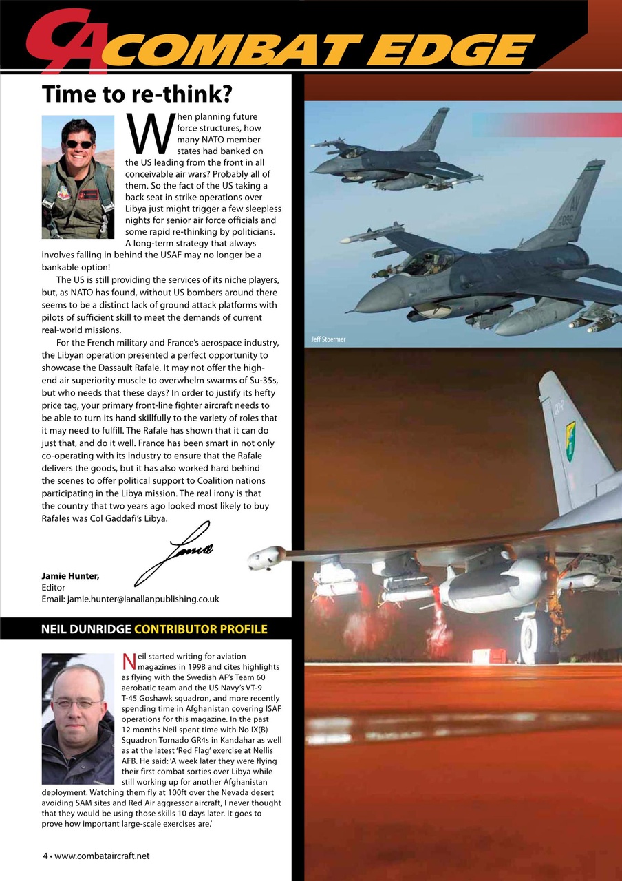 Combat Aircraft Journal Preview Pages