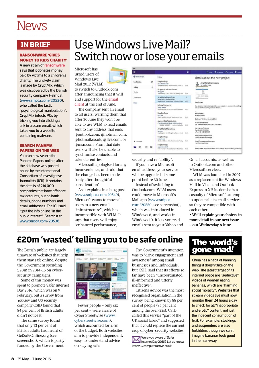 Computer Active Preview Pages