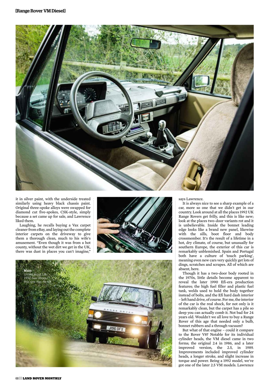 Land Rover Monthly Preview Pages