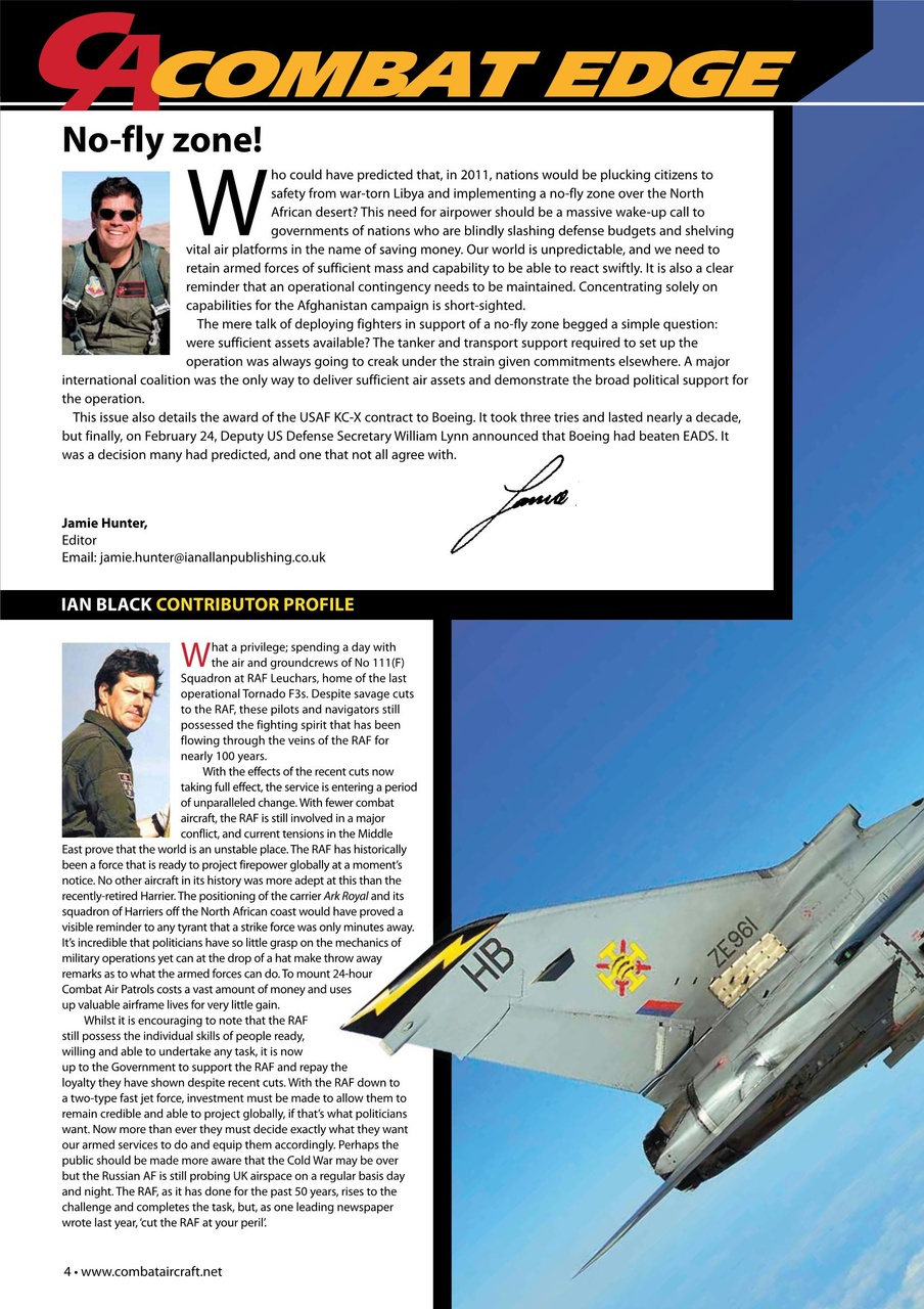 Combat Aircraft Journal Preview Pages