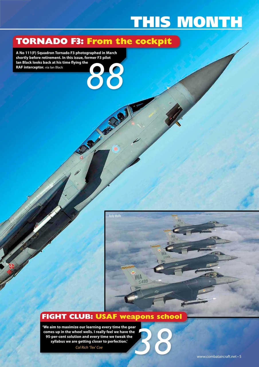 Combat Aircraft Journal Preview Pages