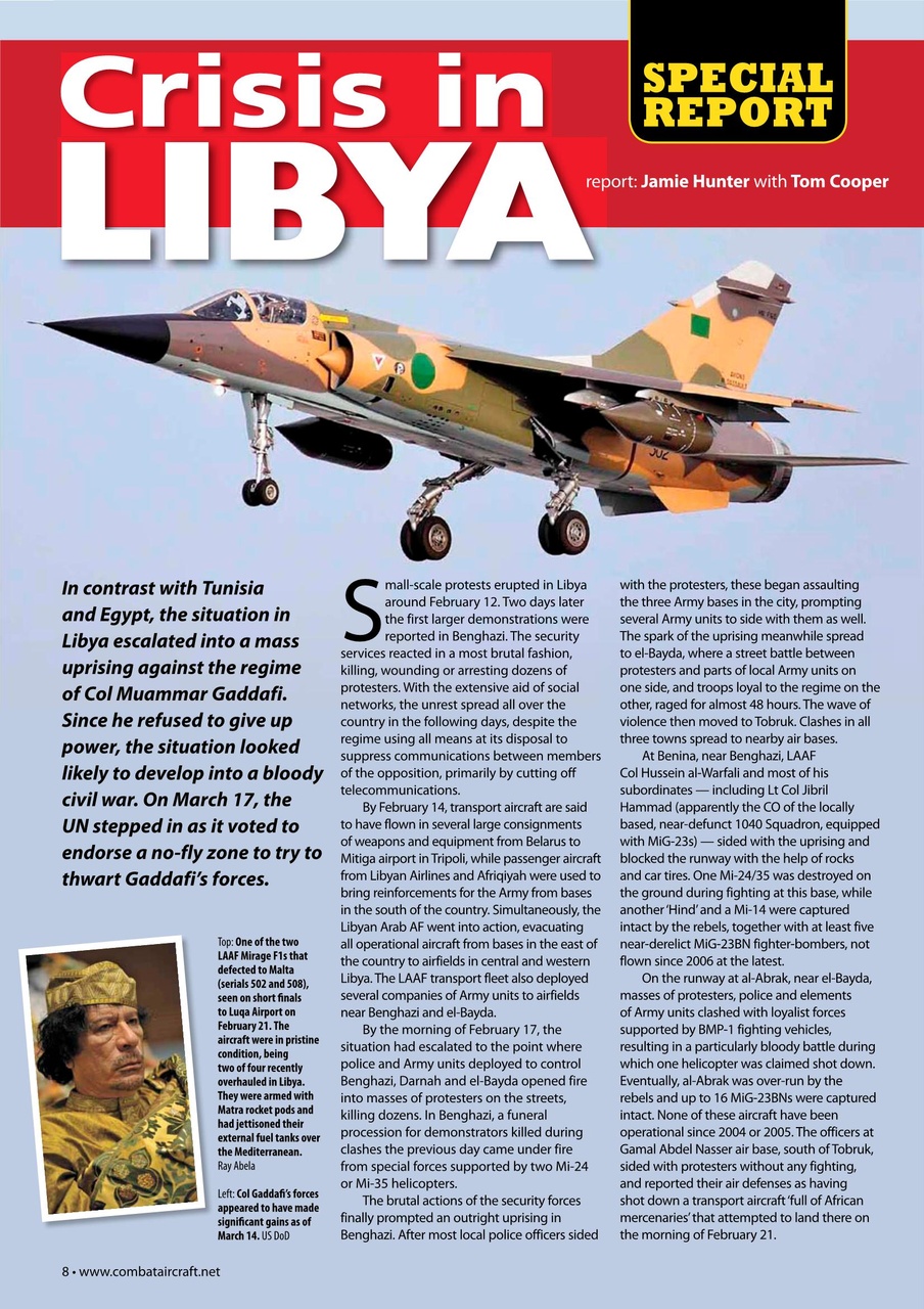 Combat Aircraft Journal Preview Pages