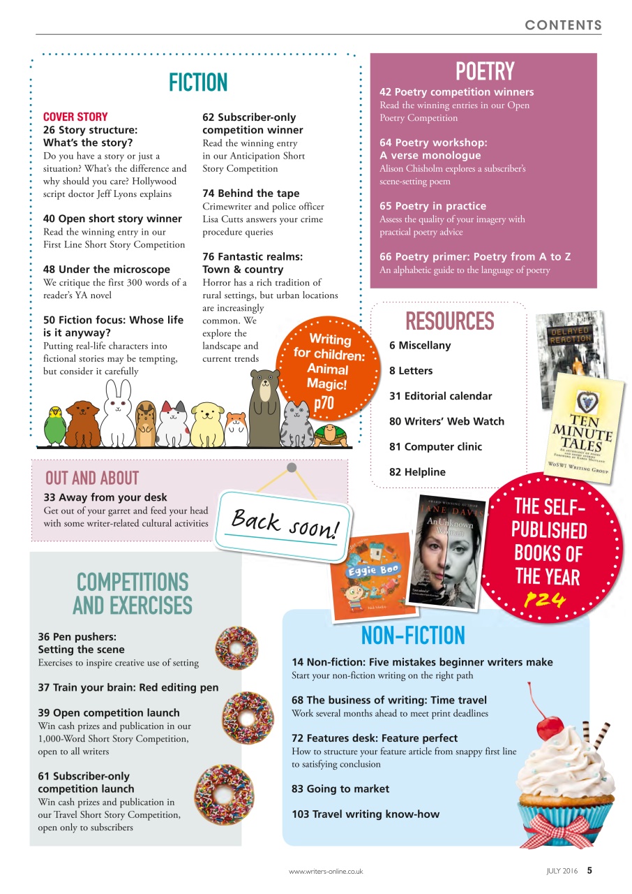 Writing Magazine Preview Pages