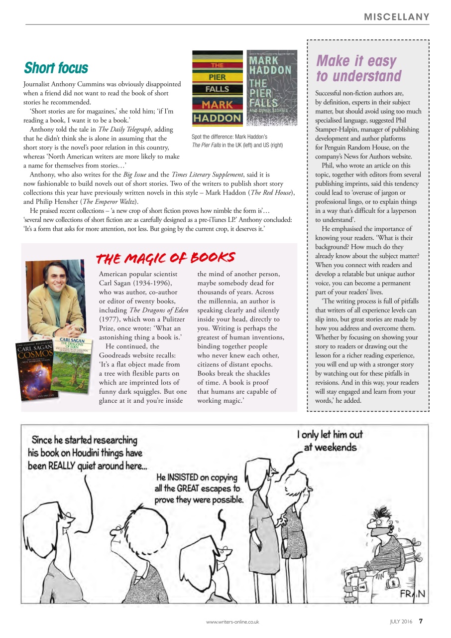 Writing Magazine Preview Pages