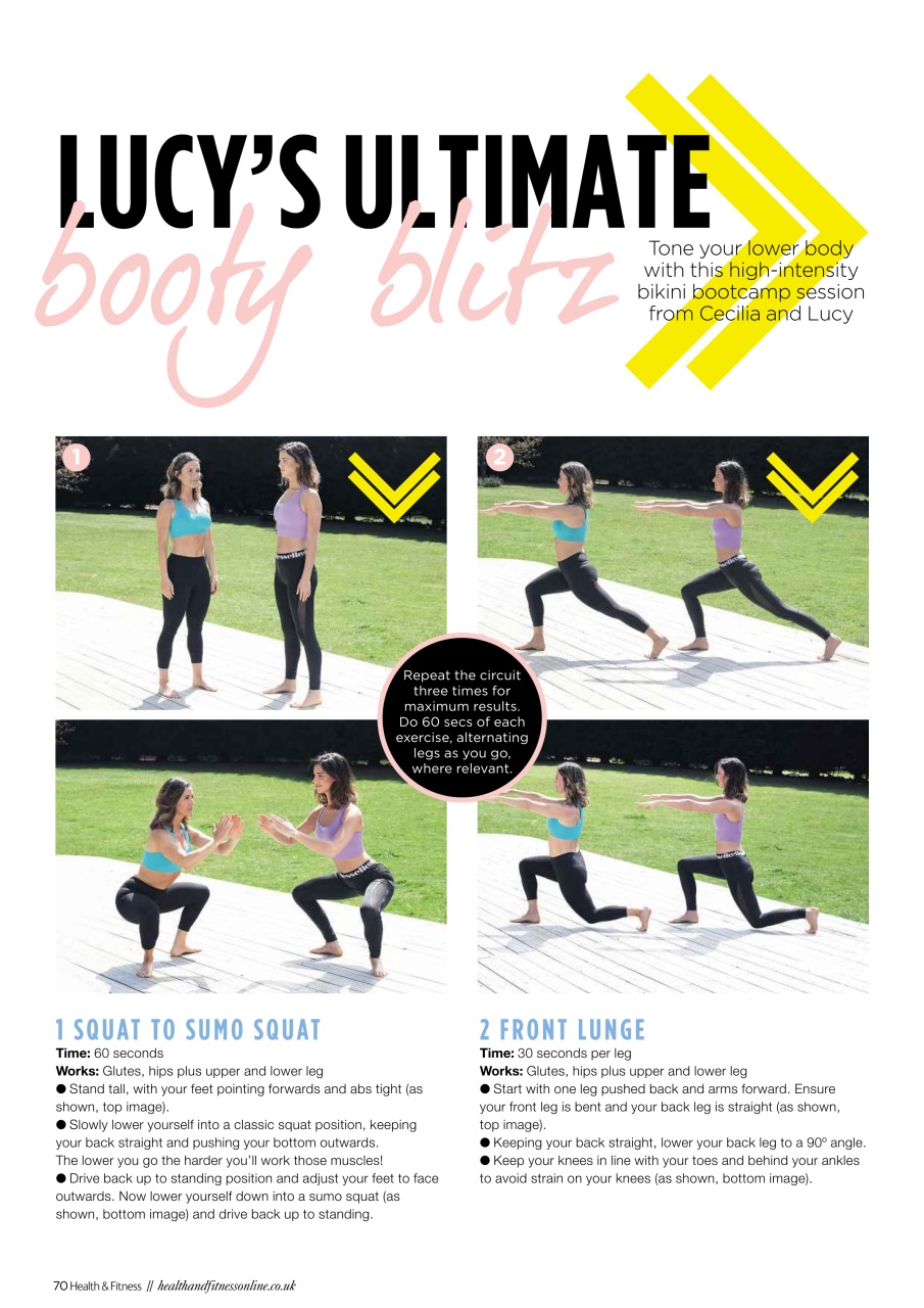 Women’s Fitness Preview Pages