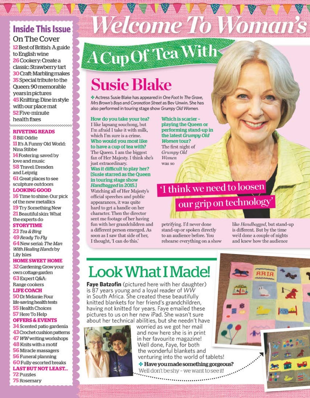 Woman's Weekly Preview Pages