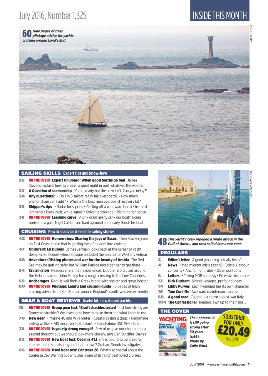 Yachting Monthly Preview Pages