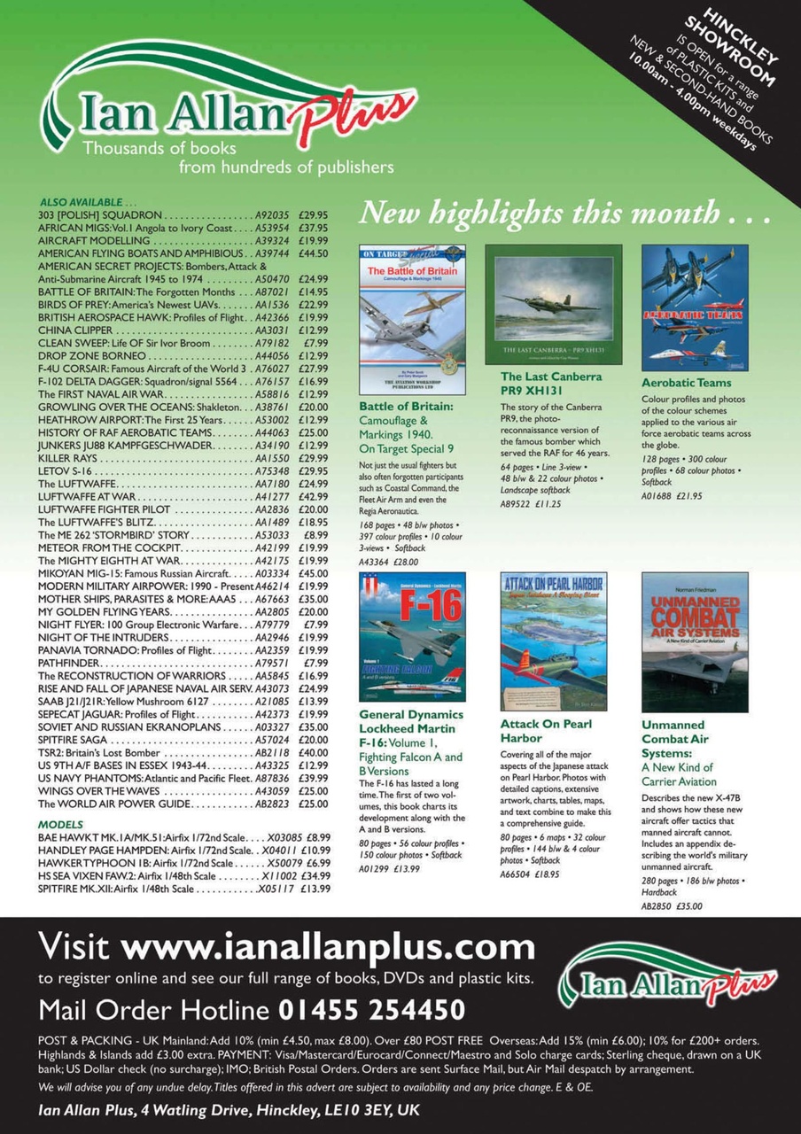 Combat Aircraft Journal Preview Pages