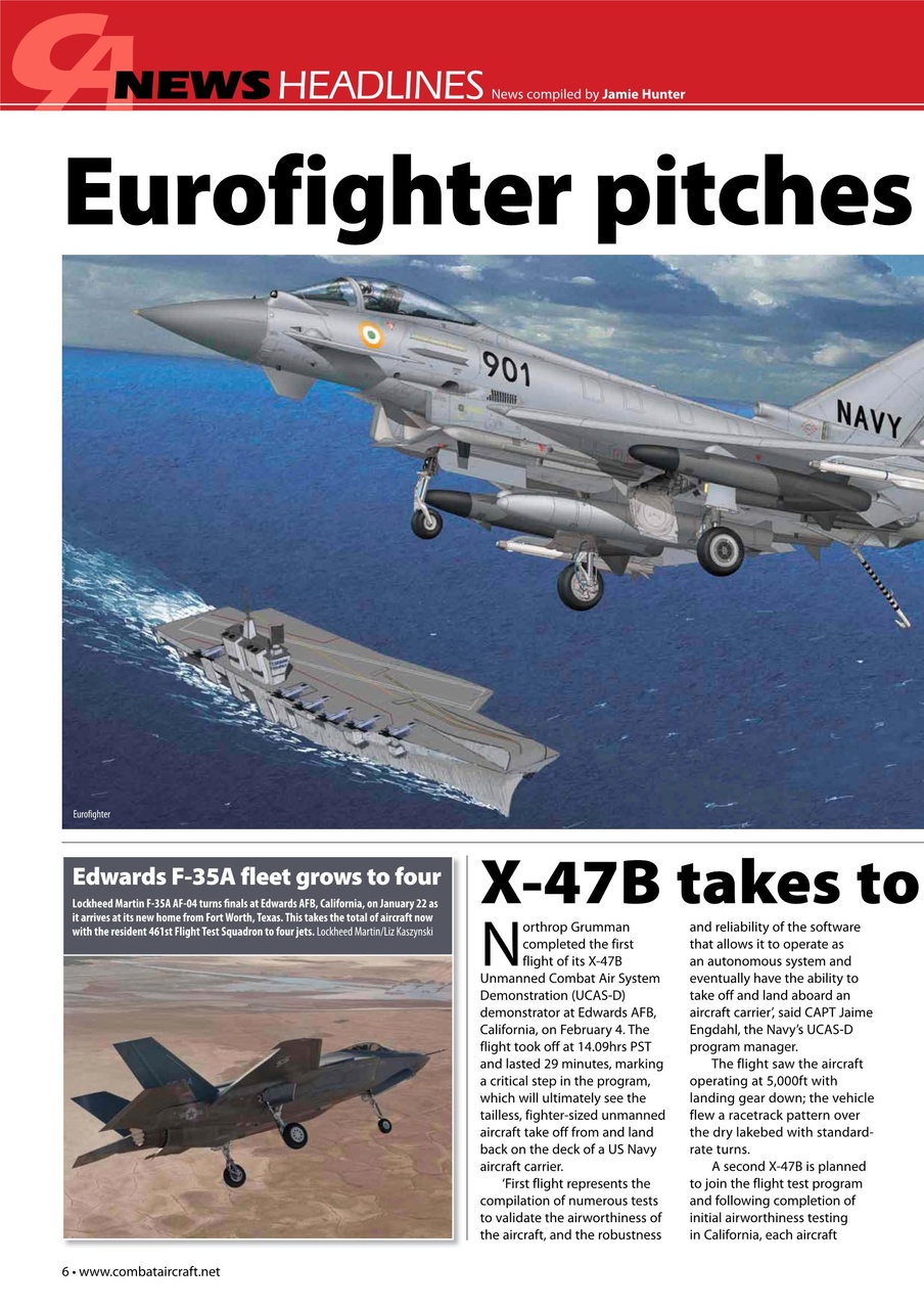 Combat Aircraft Journal Preview Pages