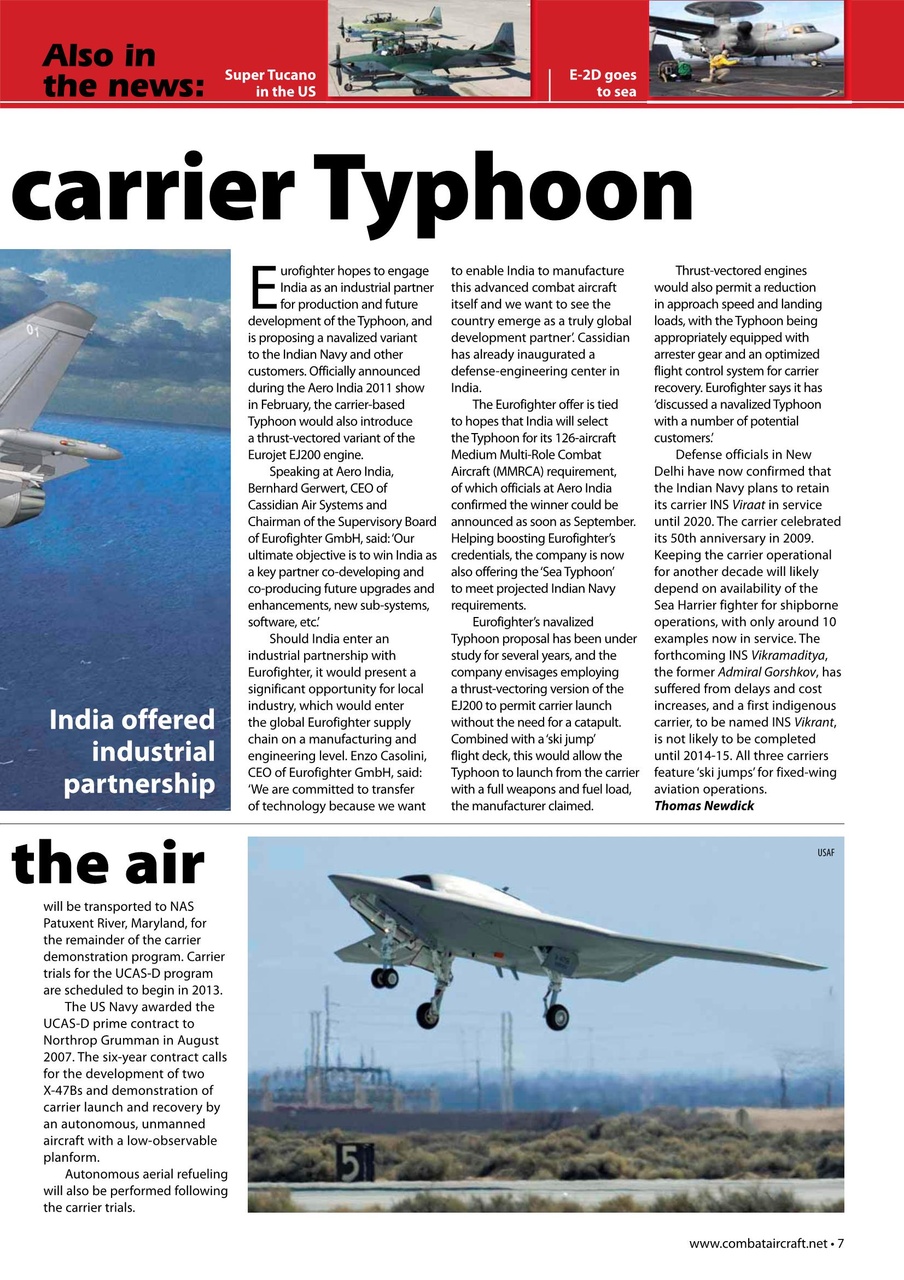 Combat Aircraft Journal Preview Pages
