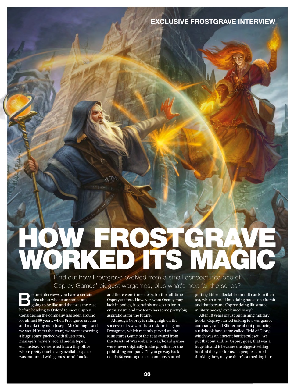 Tabletop Gaming Preview Pages