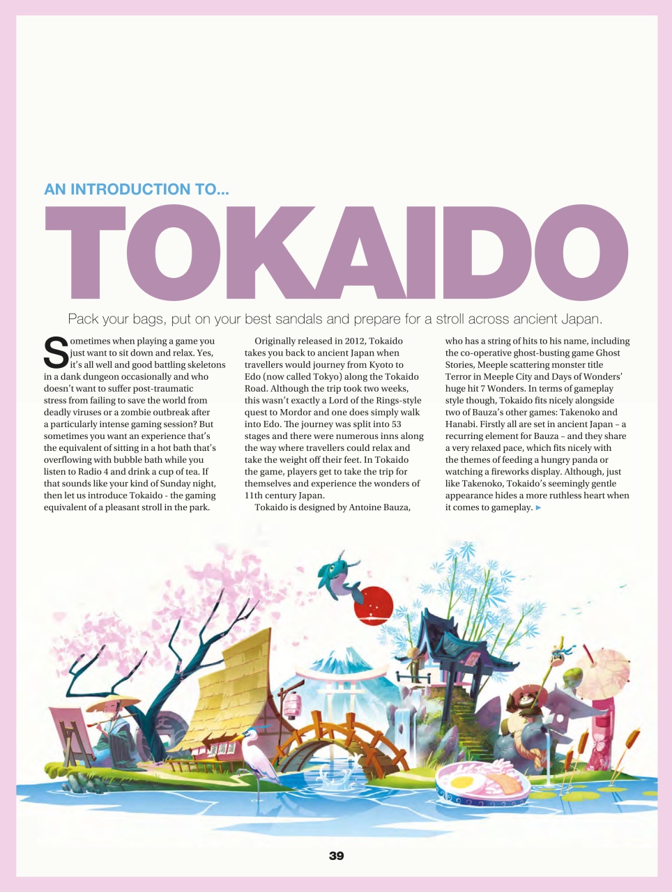 Tabletop Gaming Preview Pages