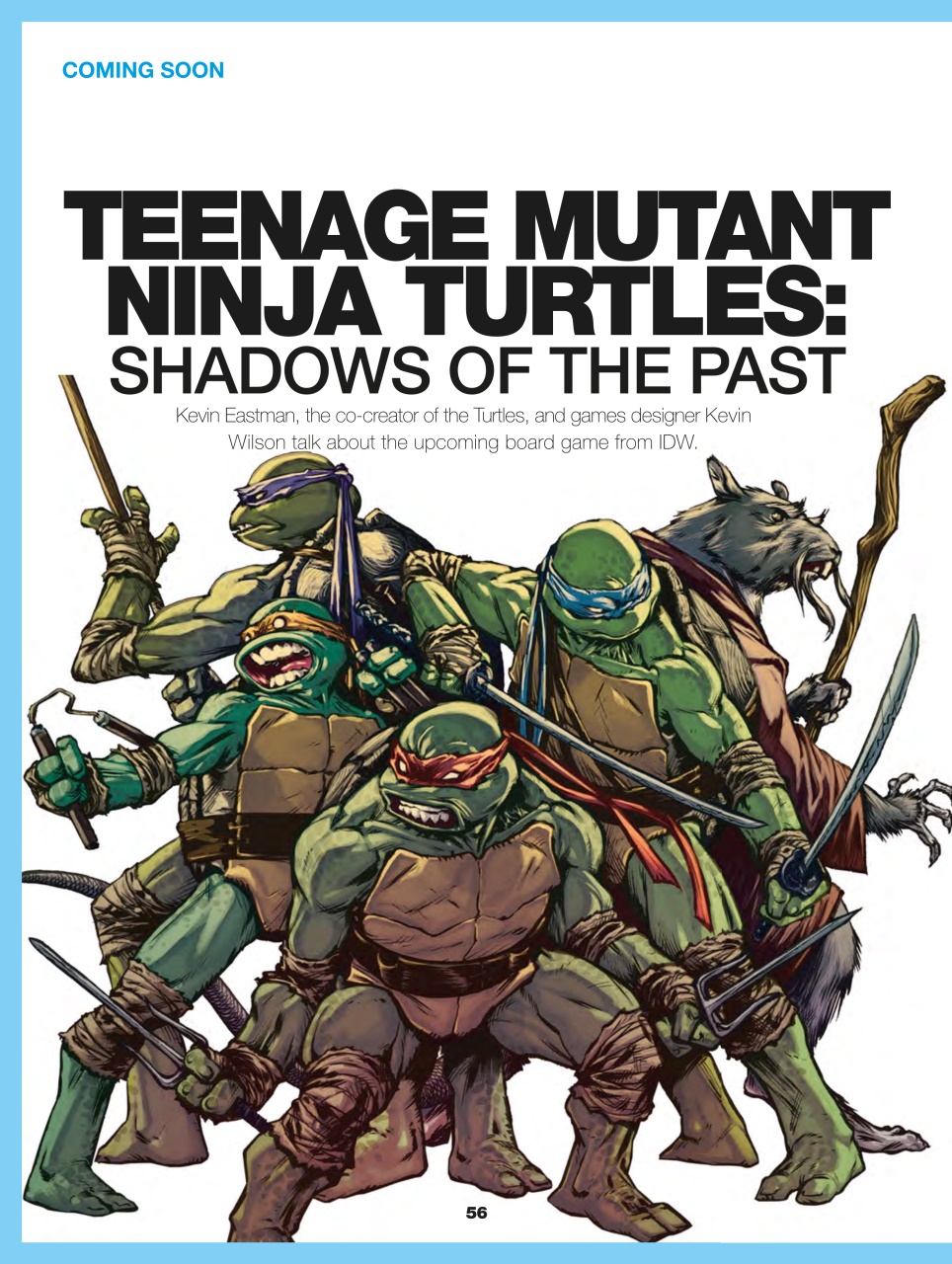 Tabletop Gaming Preview Pages