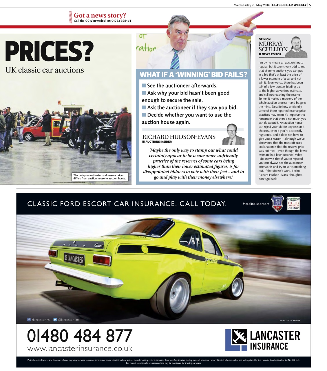 Classic Car Weekly Preview Pages