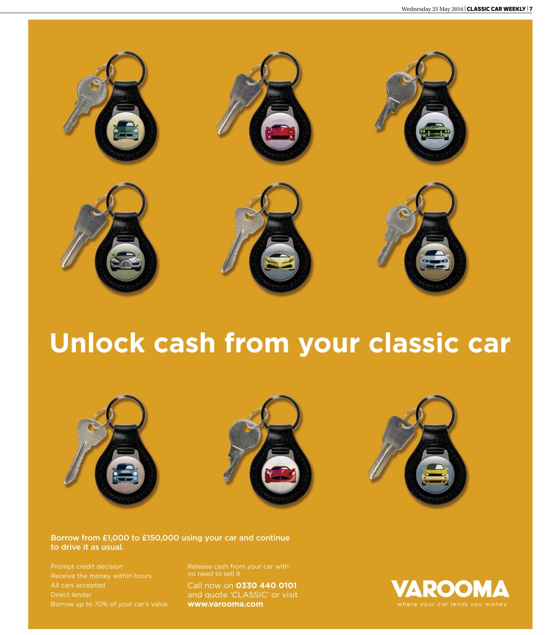 Classic Car Weekly Preview Pages