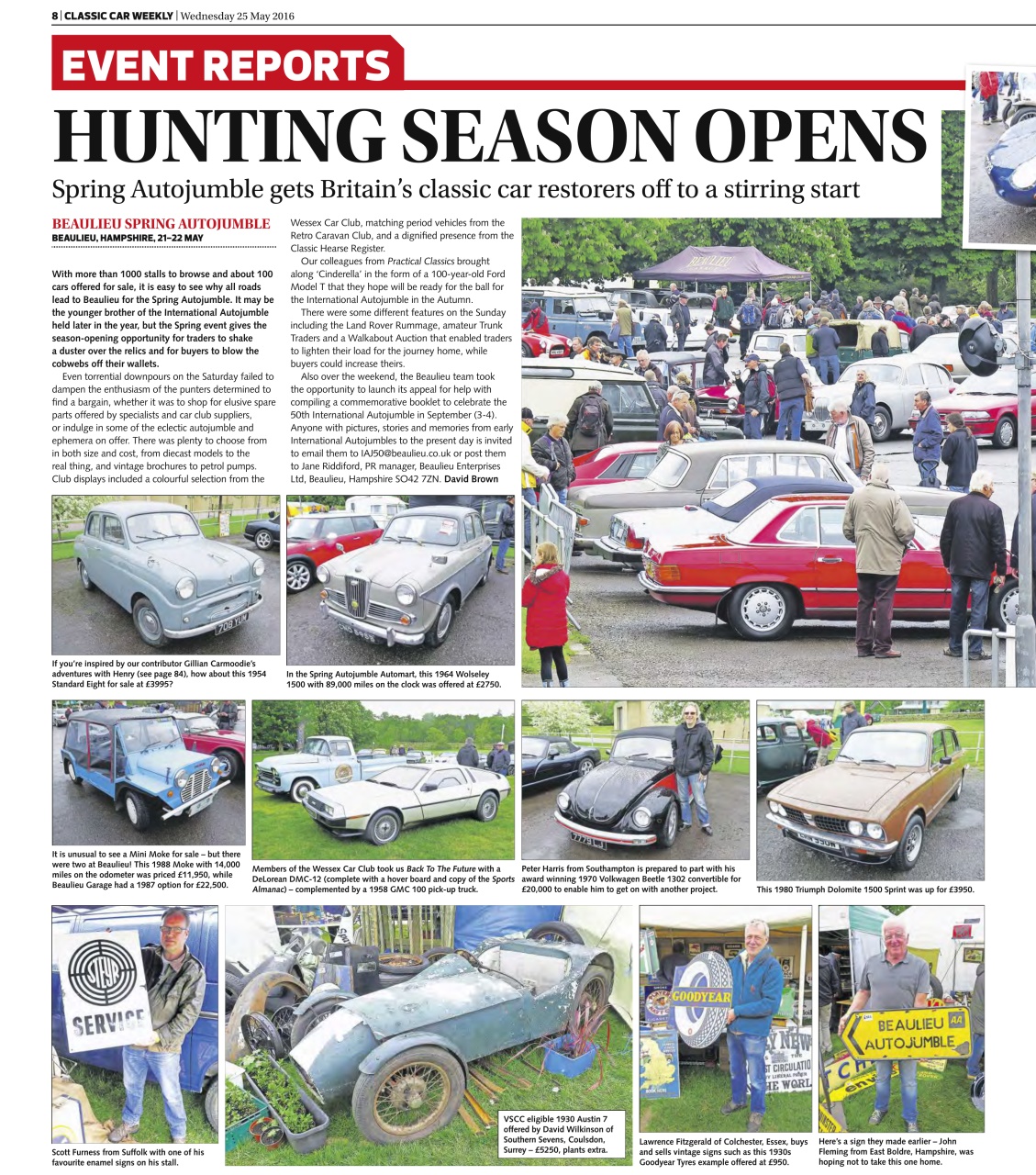 Classic Car Weekly Preview Pages