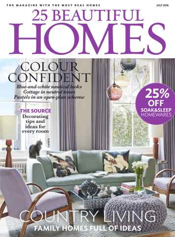 25 Beautiful Homes issue July 2016