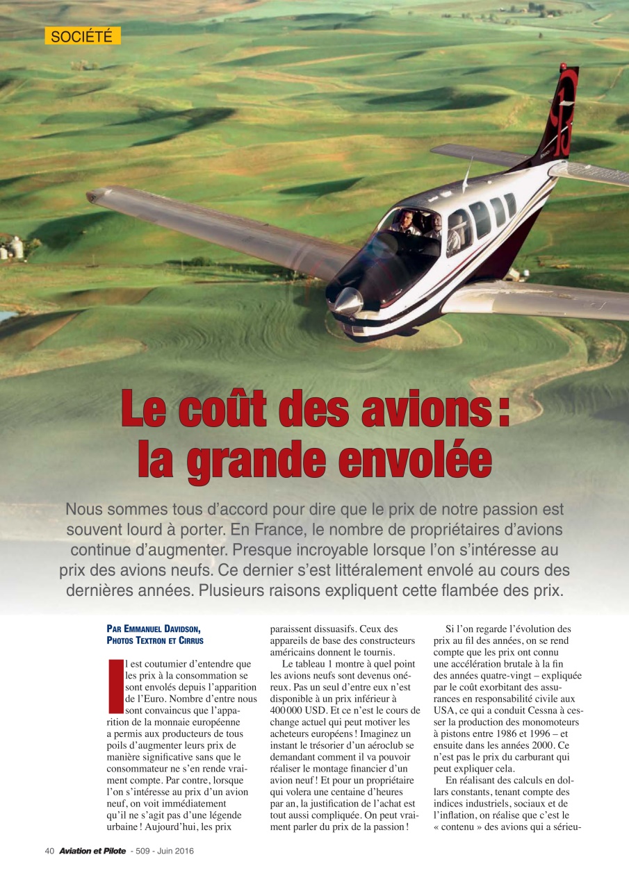 Aviation et Pilote Preview Pages