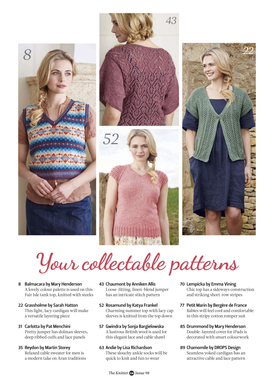 The Knitter Preview Pages