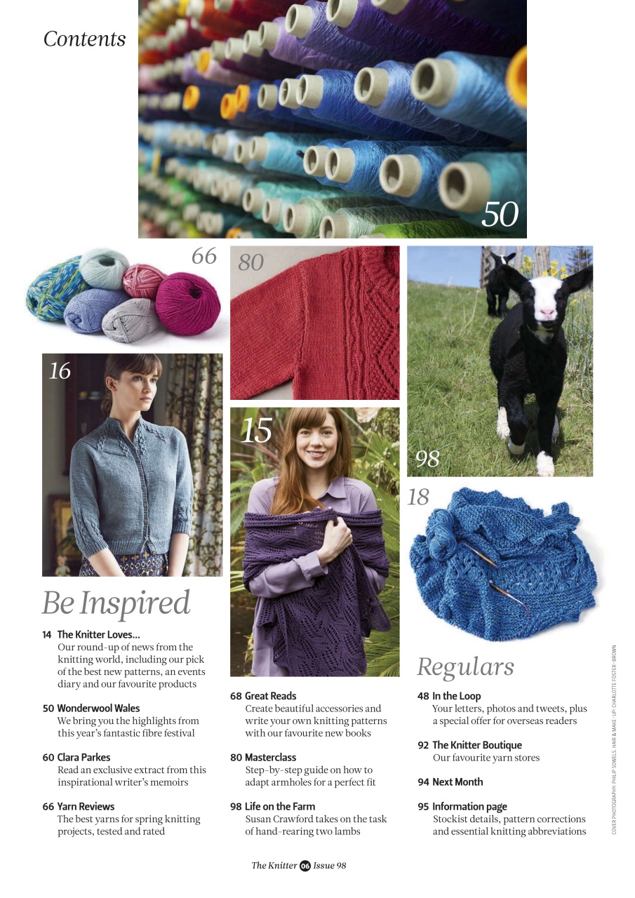 The Knitter Preview Pages