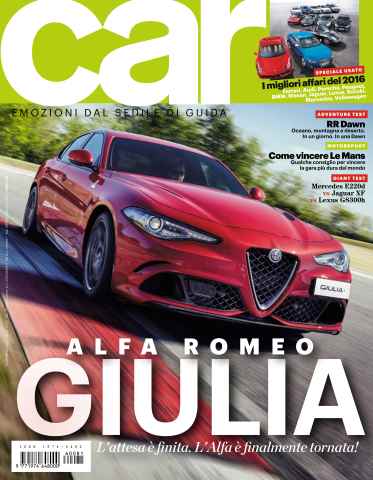 CAR magazine Italia issue OTTANTUNO