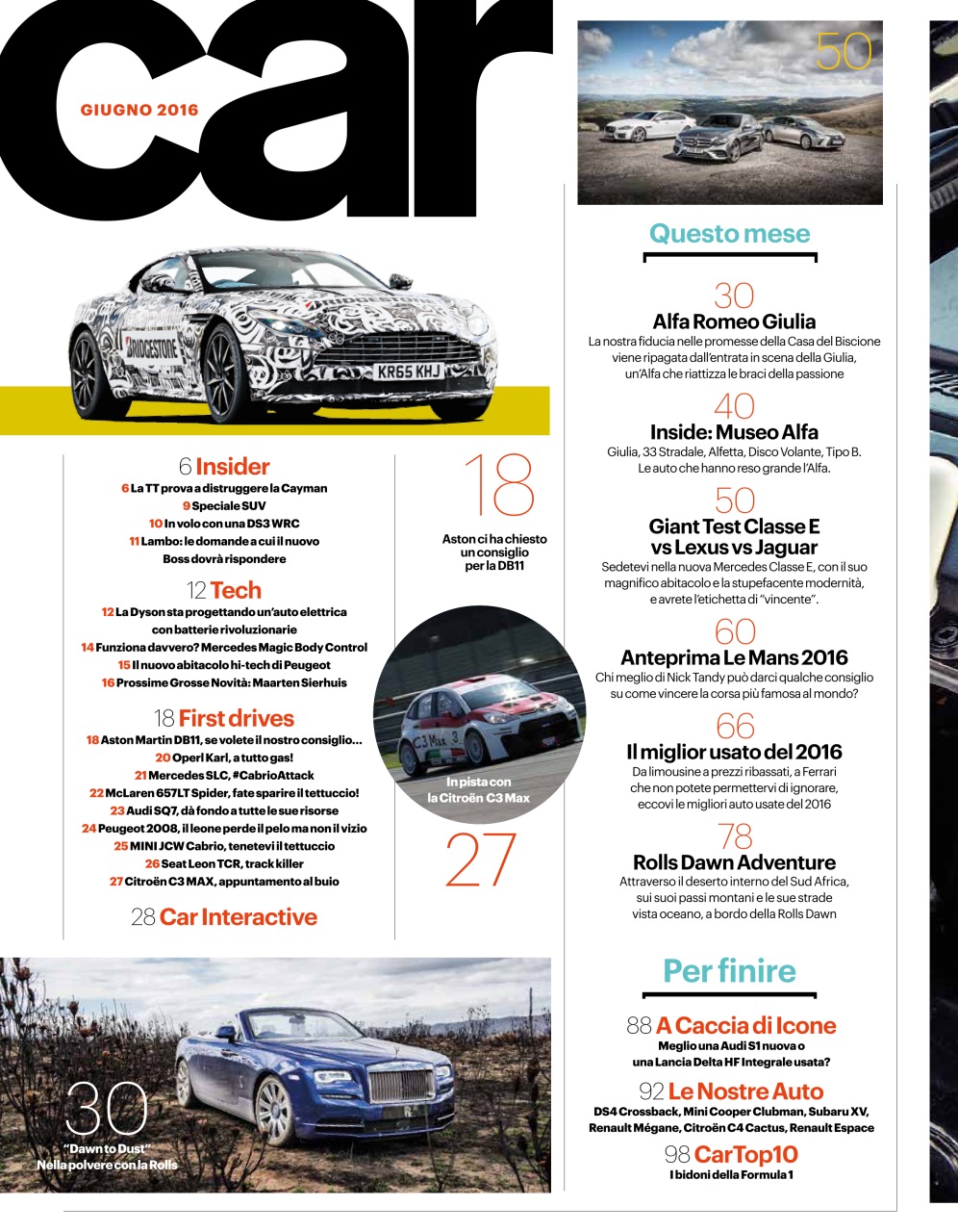 CAR magazine Italia Preview Pages