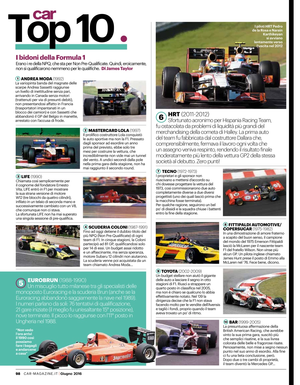 CAR magazine Italia Preview Pages