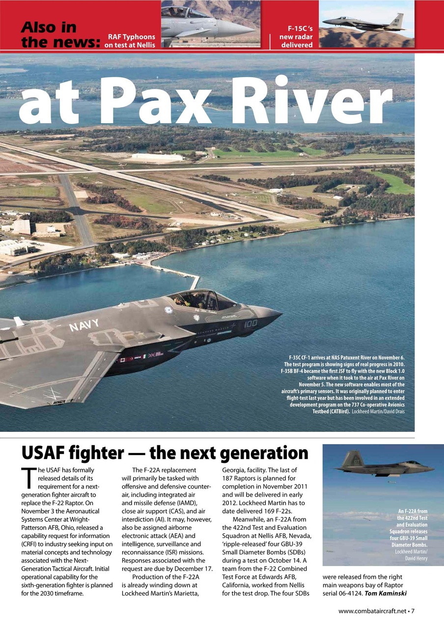 Combat Aircraft Journal Preview Pages