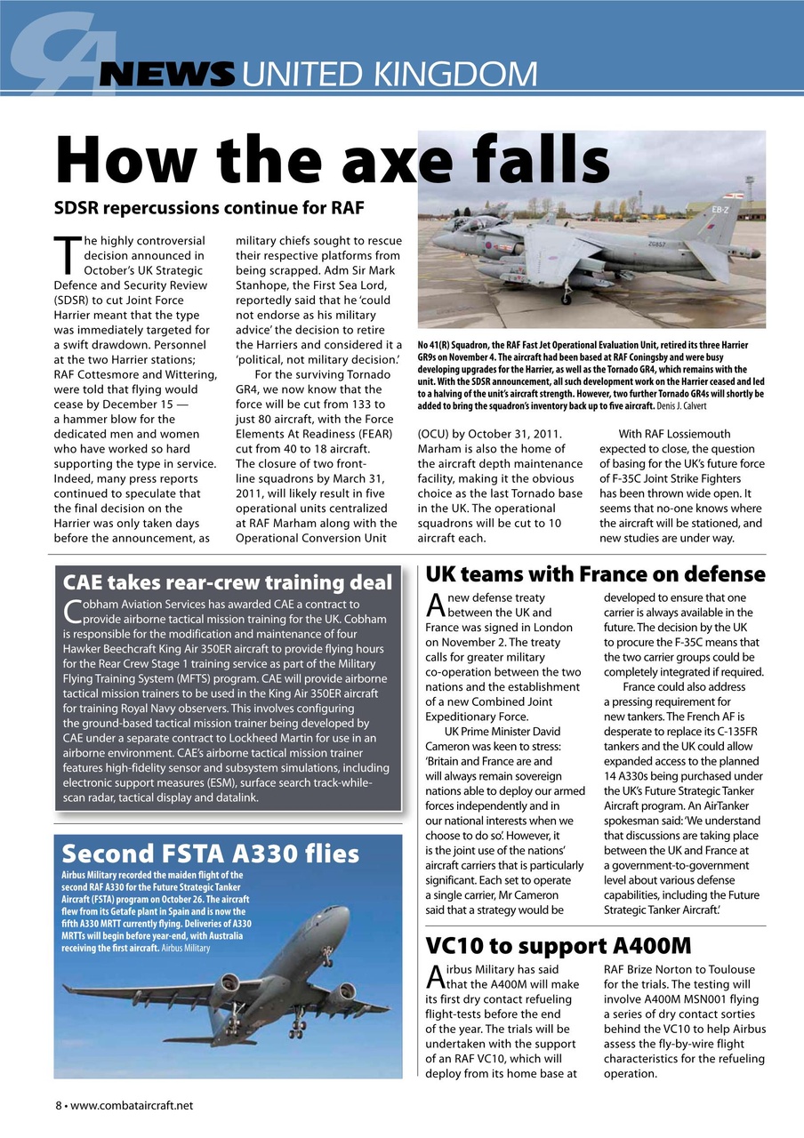 Combat Aircraft Journal Preview Pages