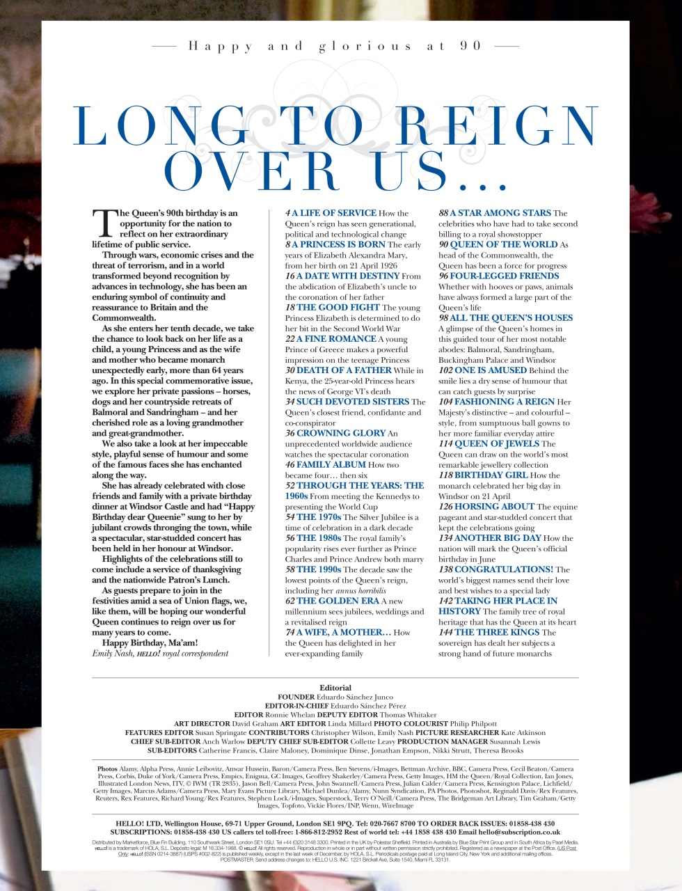 Hello! Magazine Preview Pages