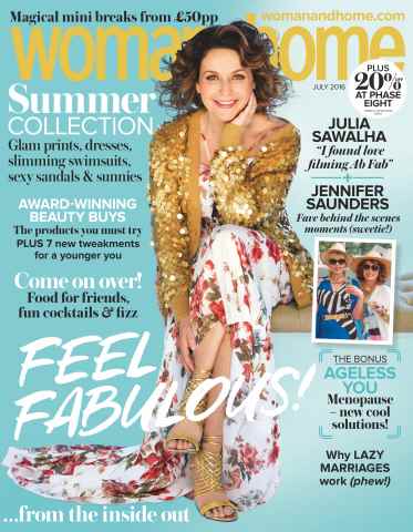 Woman & Home issue July 2016