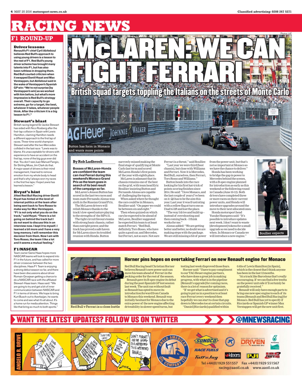 Motorsport News Preview Pages