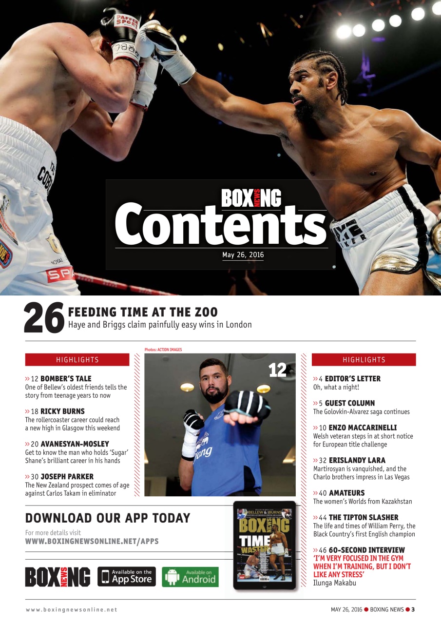 Boxing News Preview Pages