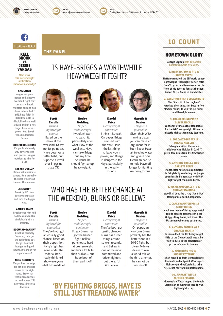 Boxing News Preview Pages