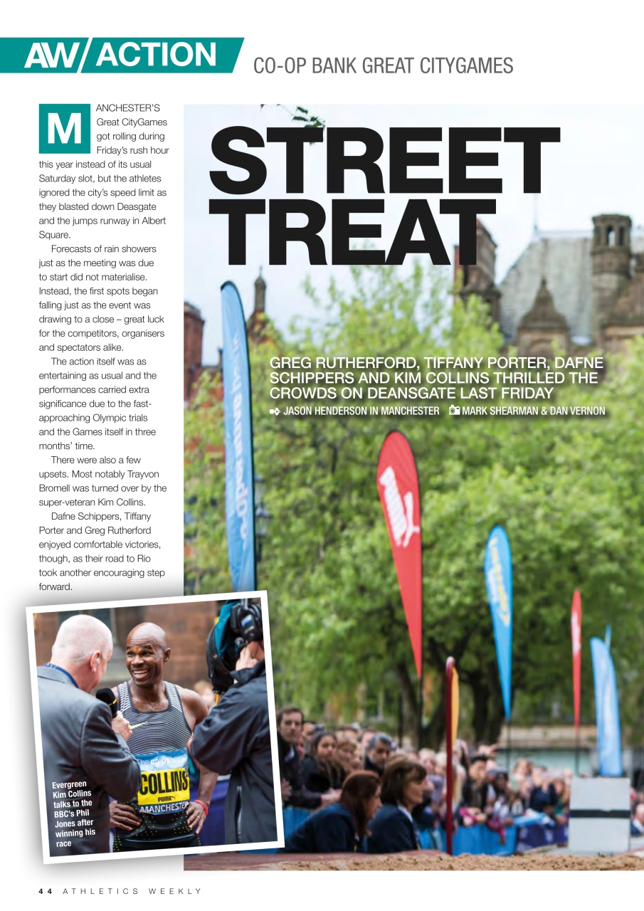 AW – Athletics Weekly Magazine Preview Pages