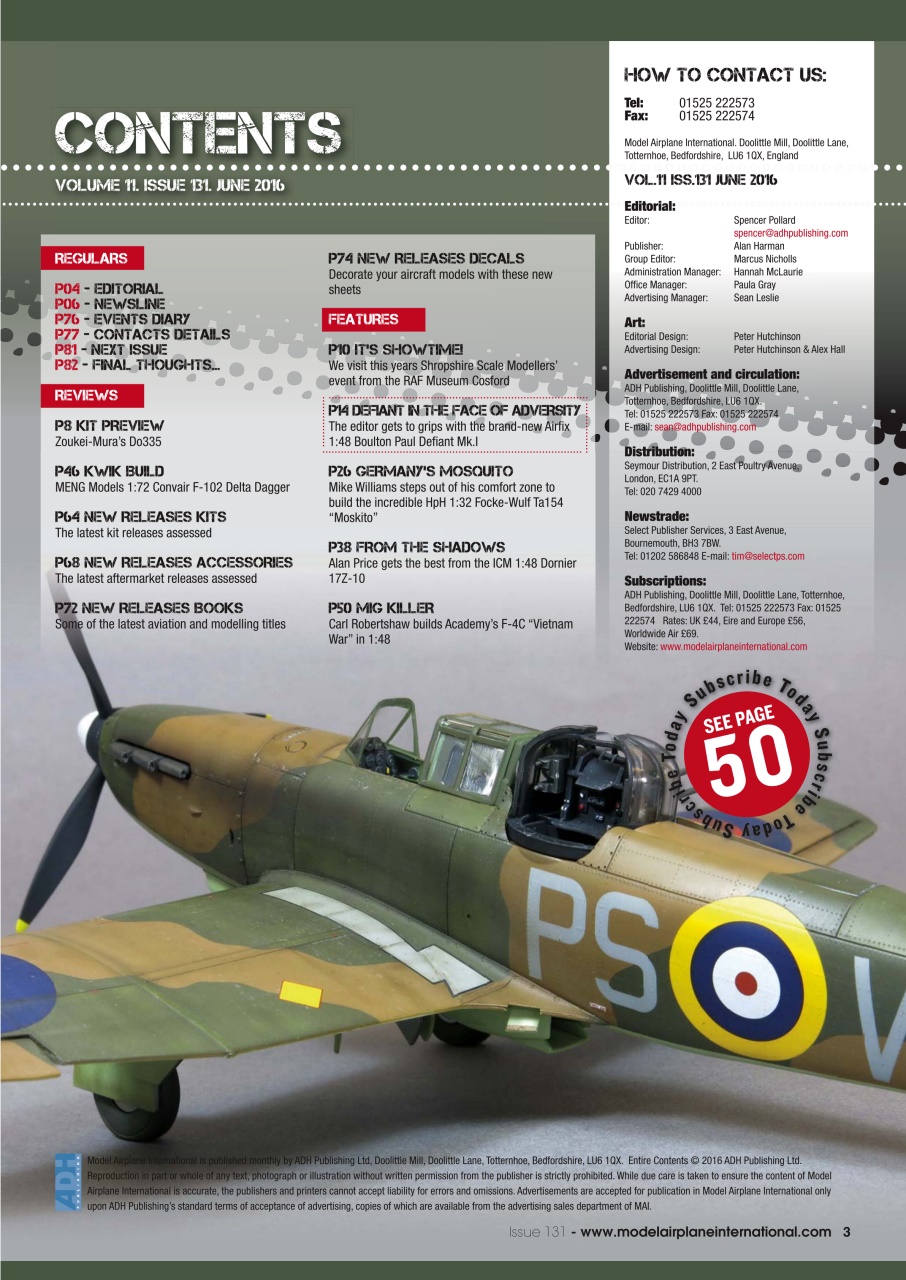 Model Airplane International Preview Pages