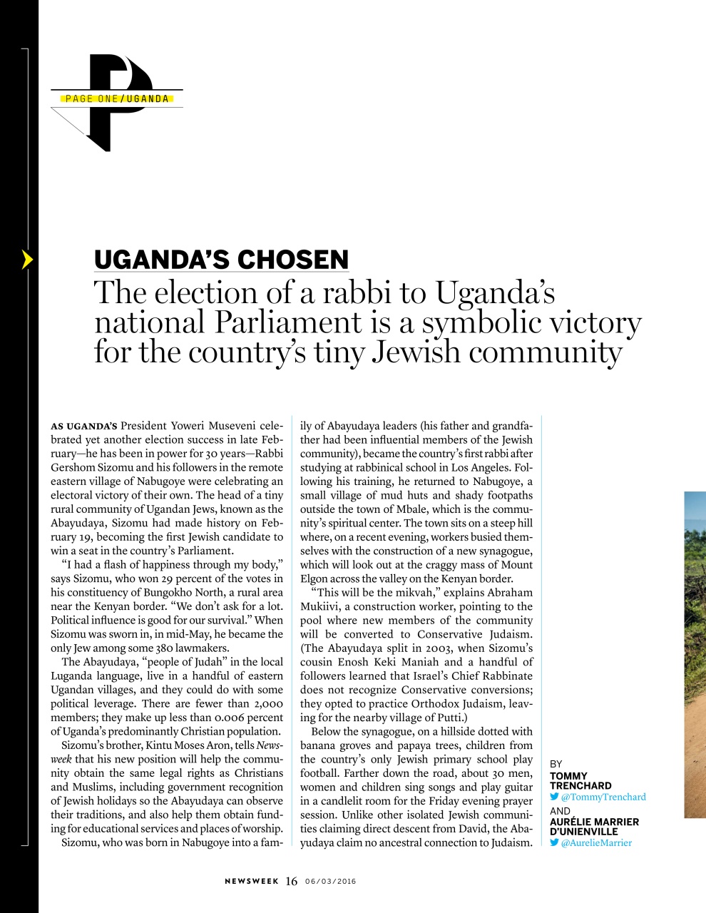 Newsweek International Preview Pages