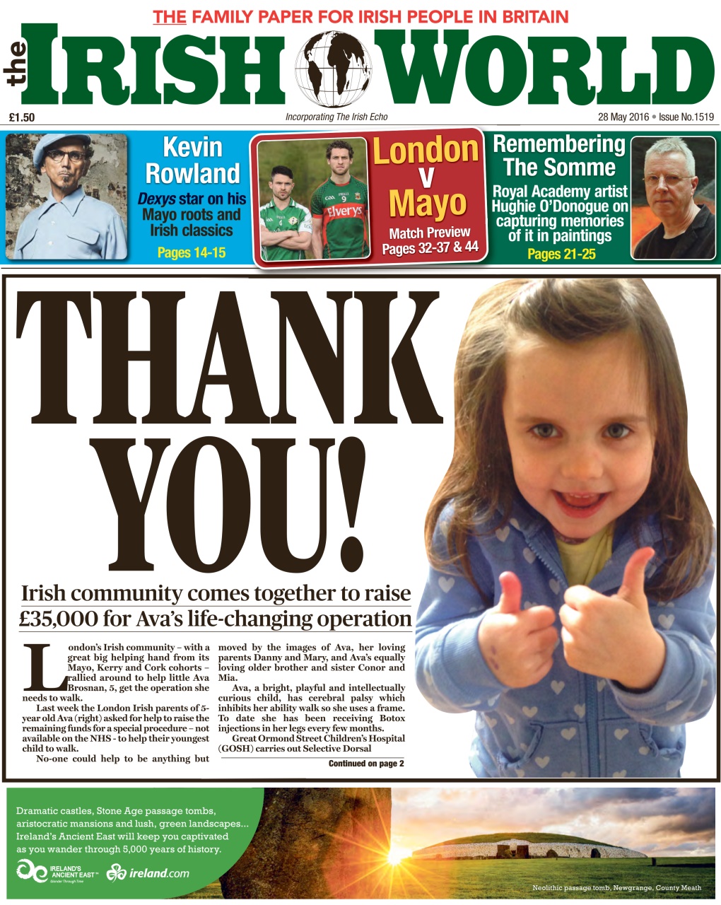 Irish World Preview Pages