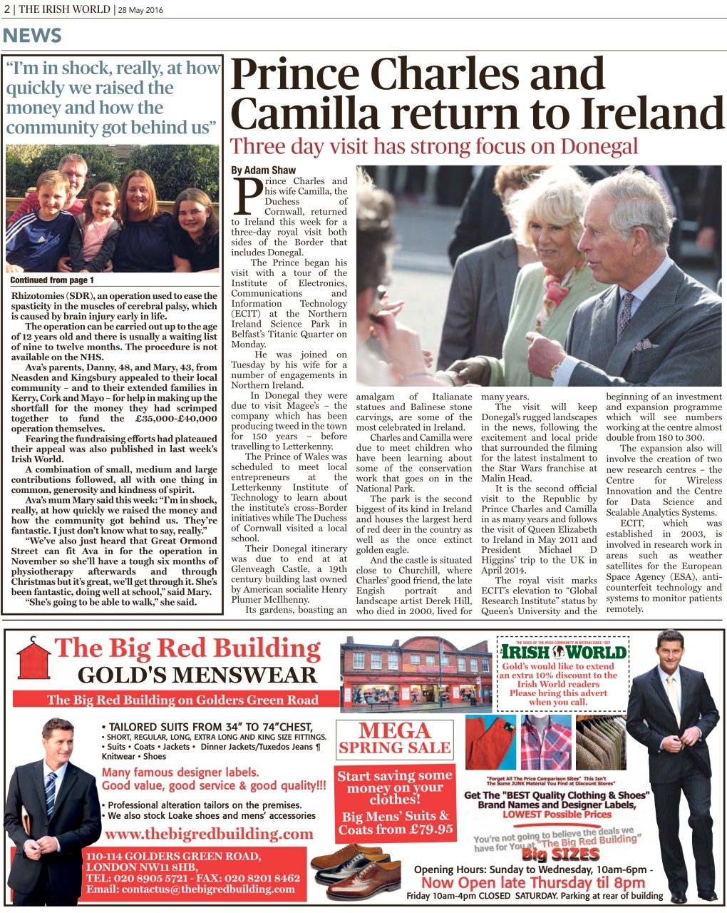 Irish World Preview Pages