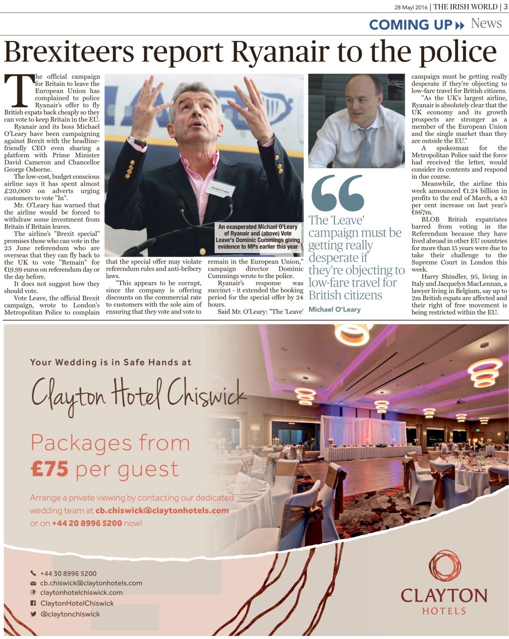 Irish World Preview Pages