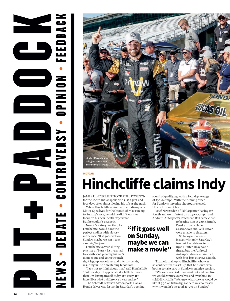 Autosport Preview Pages
