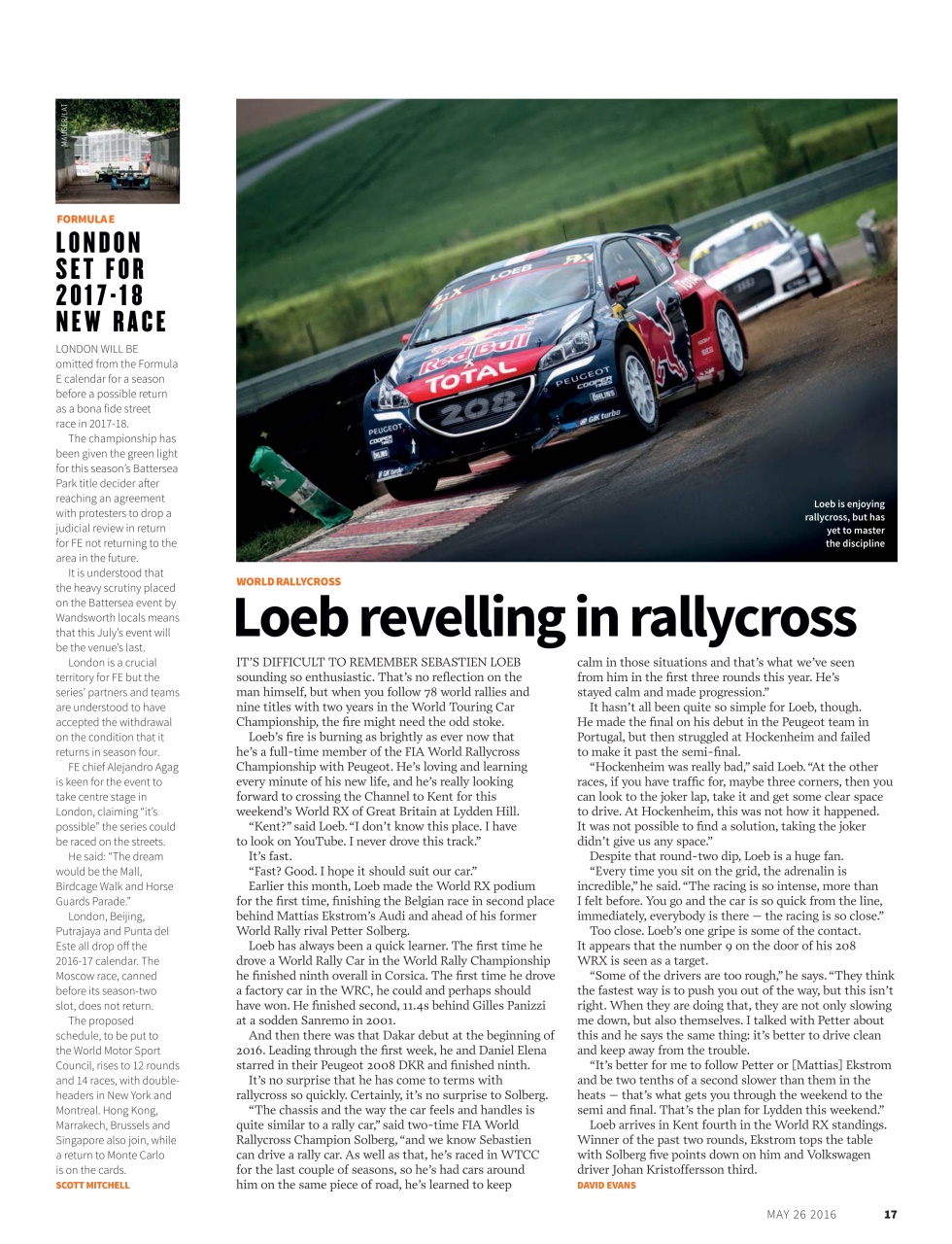 Autosport Preview Pages