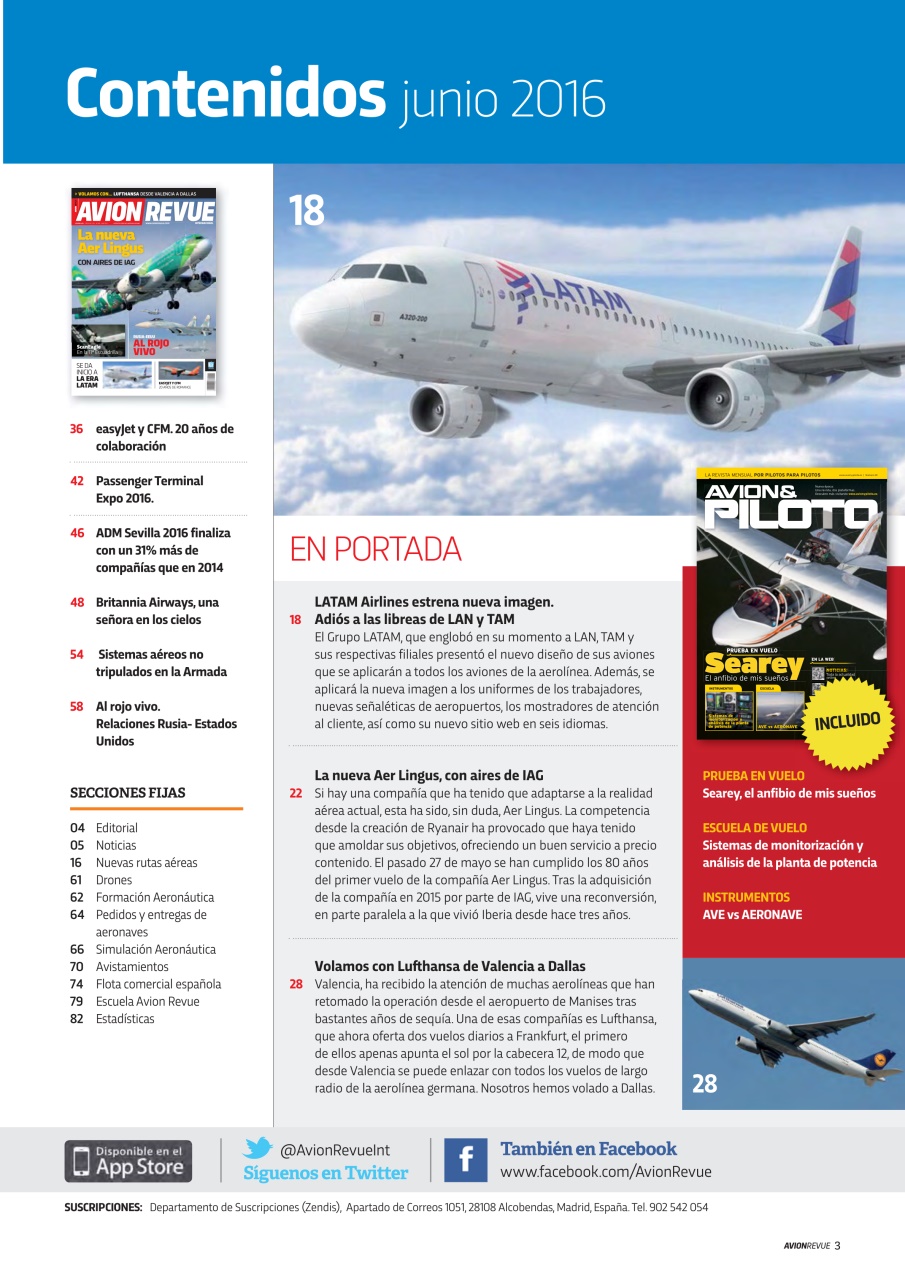 Avion Revue Internacional Preview Pages