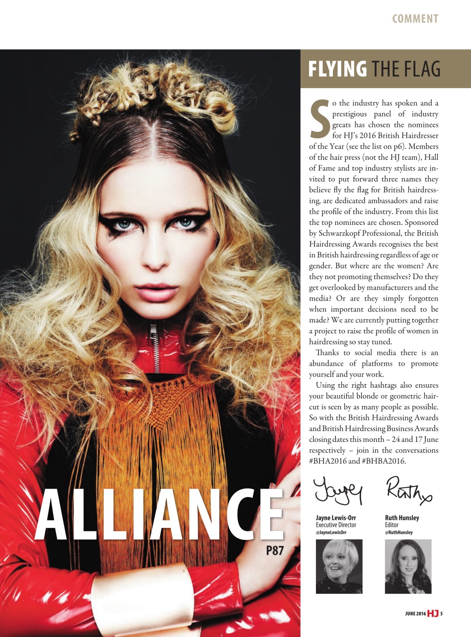 Hairdressers Journal Preview Pages