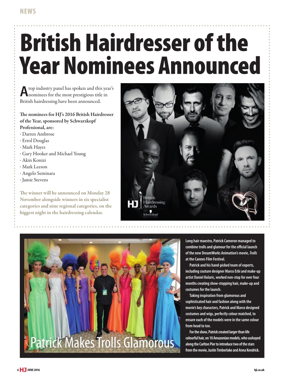 Hairdressers Journal Preview Pages