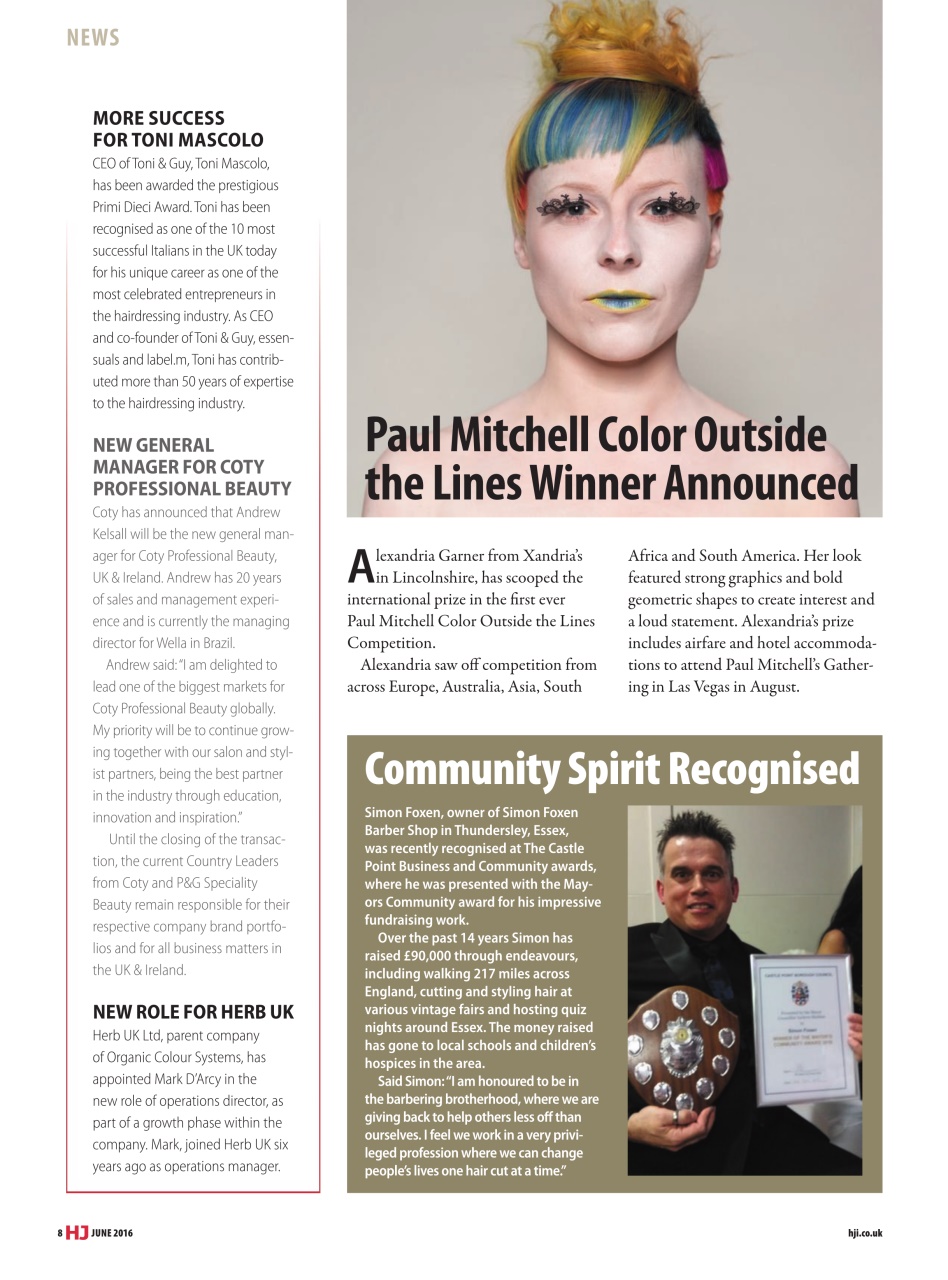 Hairdressers Journal Preview Pages